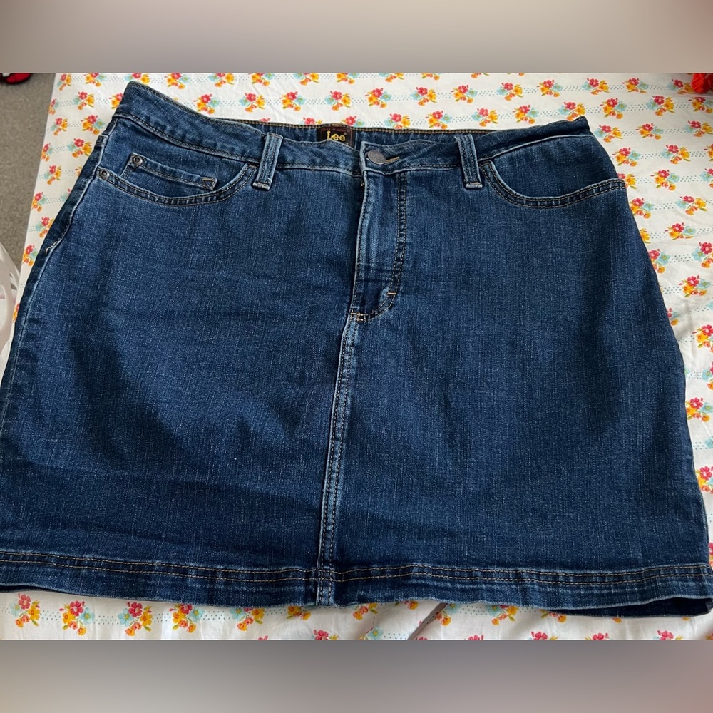 Skirt denim jean